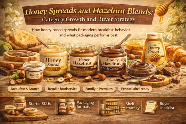 Honey Spreads and Hazelnut Blends: Category Growth and Buyer Strategy