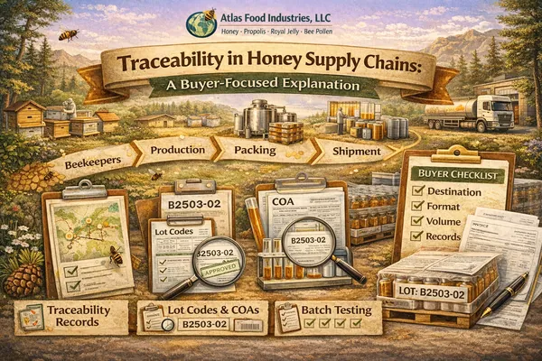 Traceability in Honey Supply Chains: A Buyer-Focused Explanation