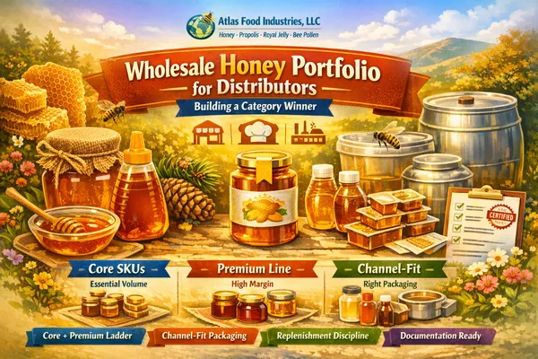 Wholesale Honey Portfolio for Distributors: Building a Category Winner
